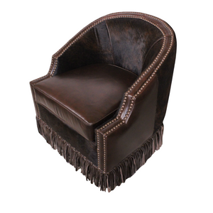 Houston Cowhide Leather Chair