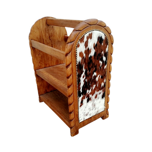 Cowhide Saddle Stand