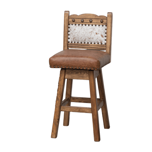 Mesa Cowhide Barstool