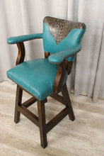 Laramie Turquoise Barstool