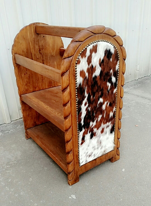 Cowhide Saddle Stand